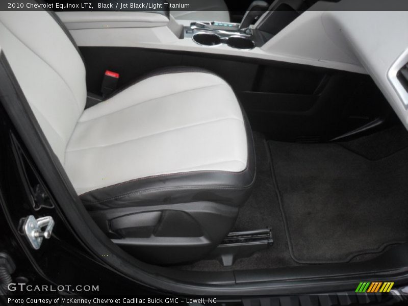 Black / Jet Black/Light Titanium 2010 Chevrolet Equinox LTZ