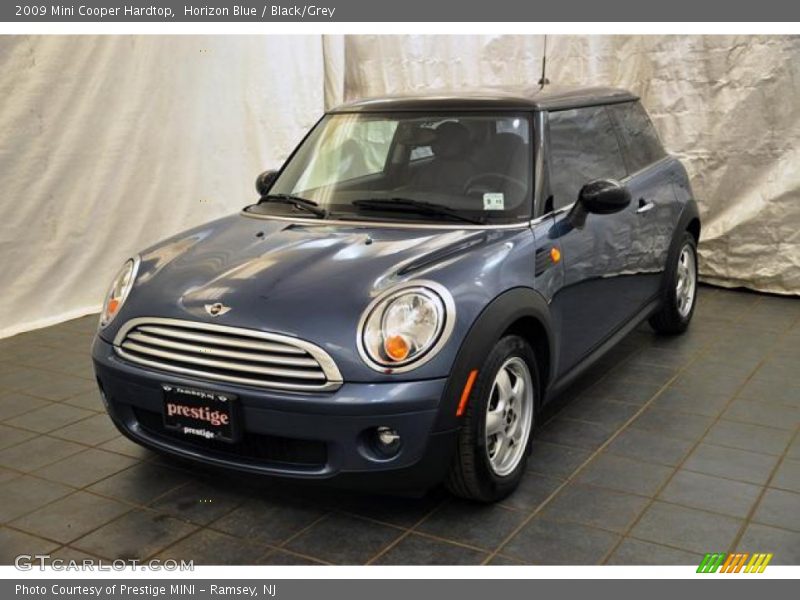Horizon Blue / Black/Grey 2009 Mini Cooper Hardtop
