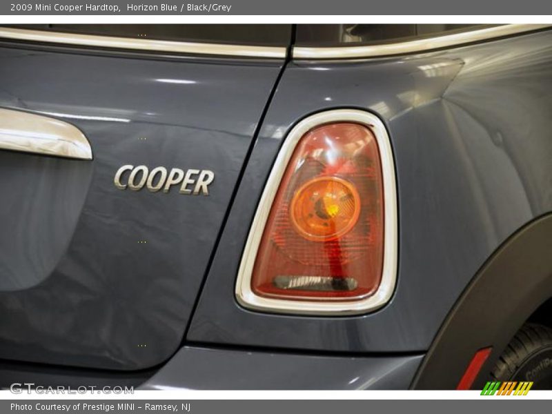 Horizon Blue / Black/Grey 2009 Mini Cooper Hardtop