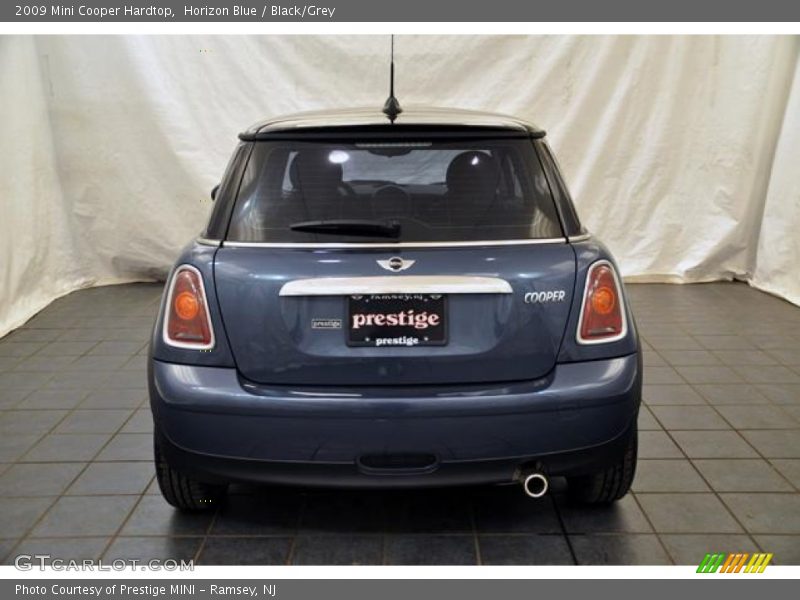 Horizon Blue / Black/Grey 2009 Mini Cooper Hardtop