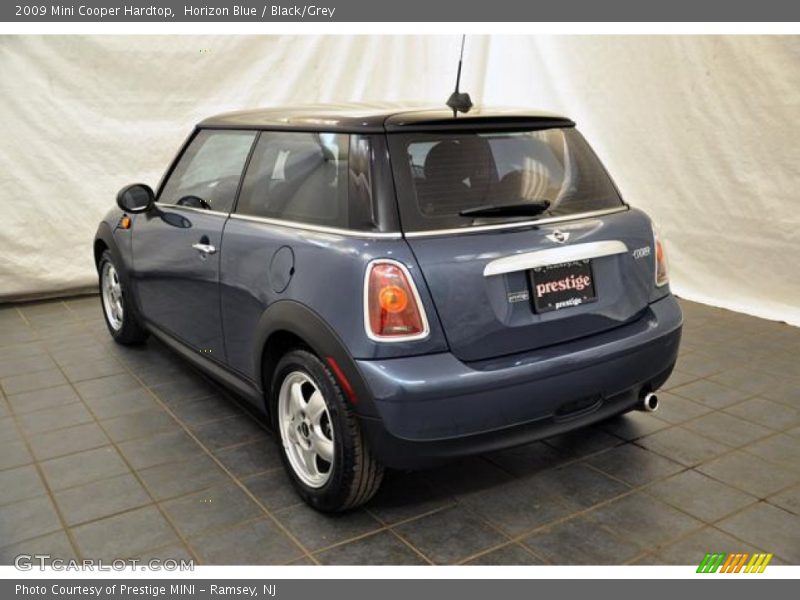Horizon Blue / Black/Grey 2009 Mini Cooper Hardtop