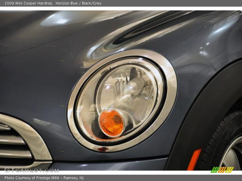 Horizon Blue / Black/Grey 2009 Mini Cooper Hardtop