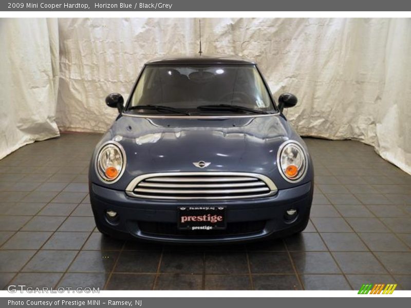 Horizon Blue / Black/Grey 2009 Mini Cooper Hardtop