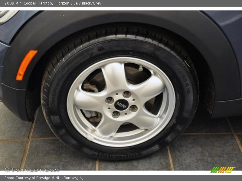 Horizon Blue / Black/Grey 2009 Mini Cooper Hardtop