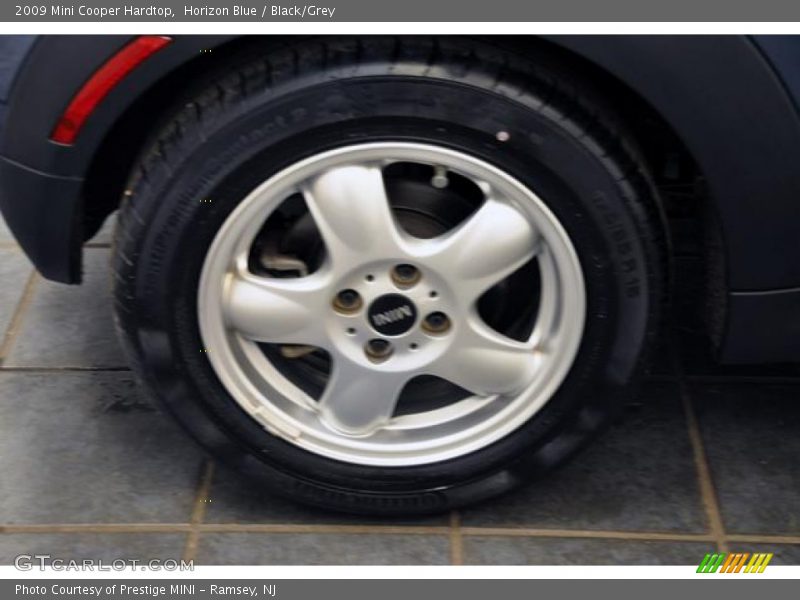 Horizon Blue / Black/Grey 2009 Mini Cooper Hardtop