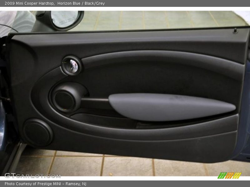 Horizon Blue / Black/Grey 2009 Mini Cooper Hardtop