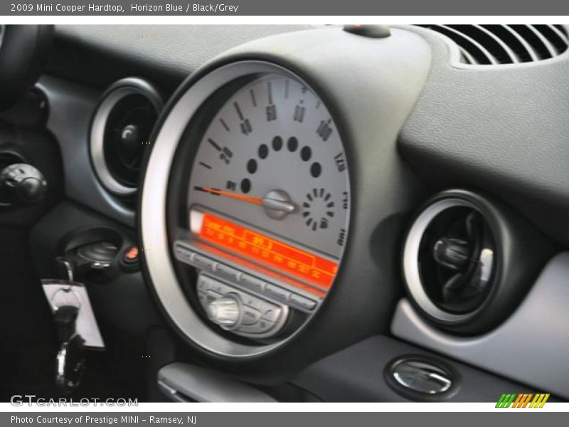 Horizon Blue / Black/Grey 2009 Mini Cooper Hardtop