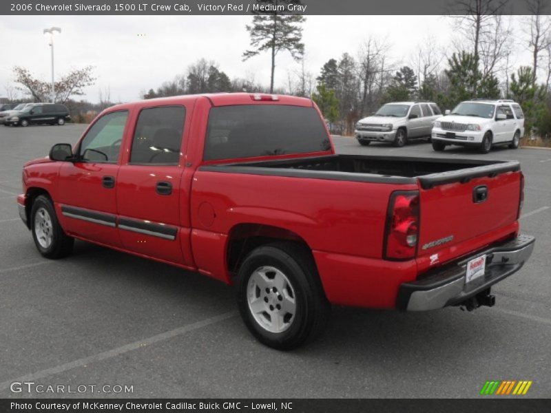 Victory Red / Medium Gray 2006 Chevrolet Silverado 1500 LT Crew Cab