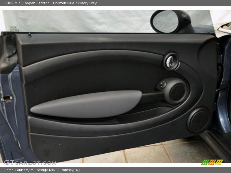 Horizon Blue / Black/Grey 2009 Mini Cooper Hardtop