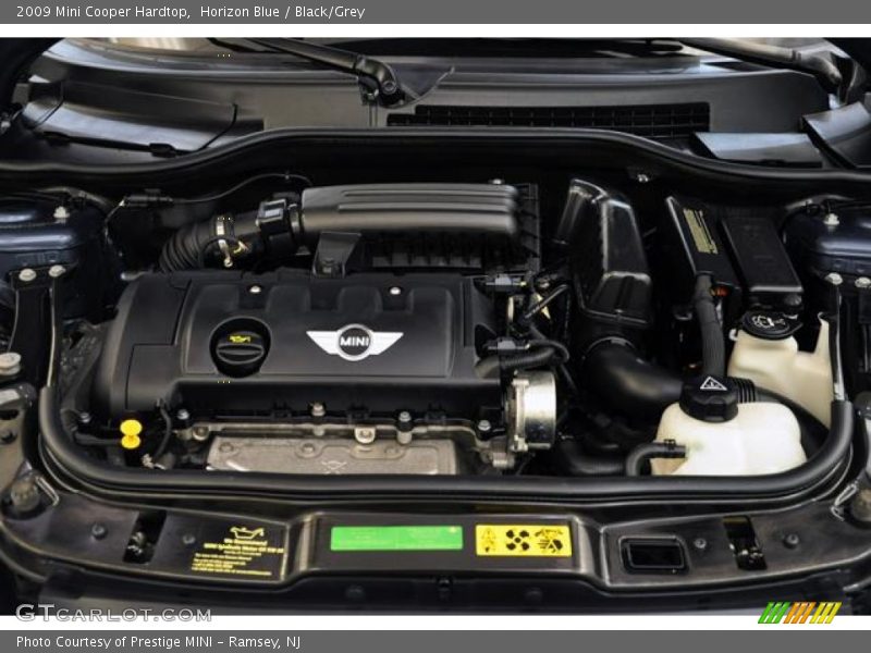 Horizon Blue / Black/Grey 2009 Mini Cooper Hardtop
