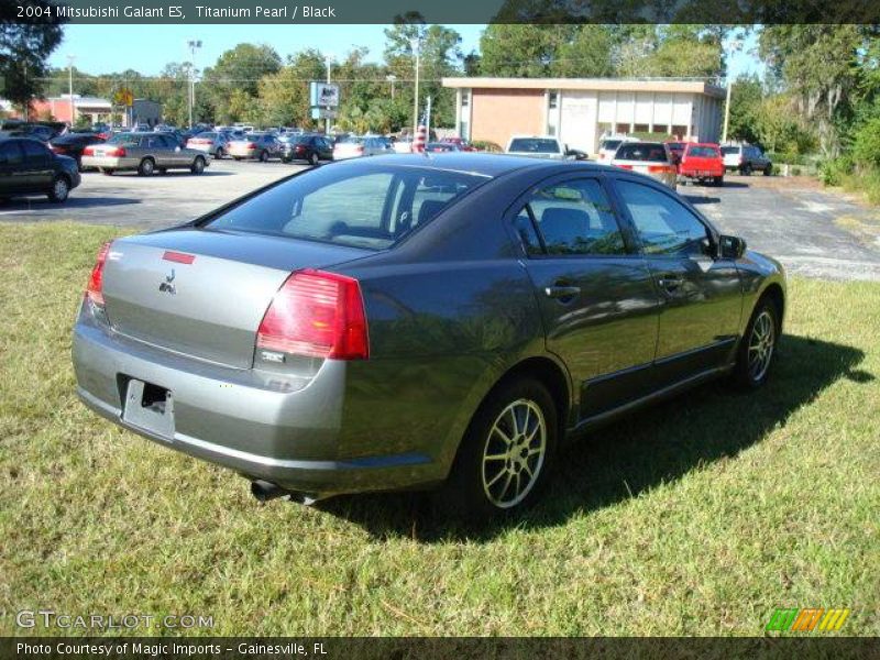 Titanium Pearl / Black 2004 Mitsubishi Galant ES