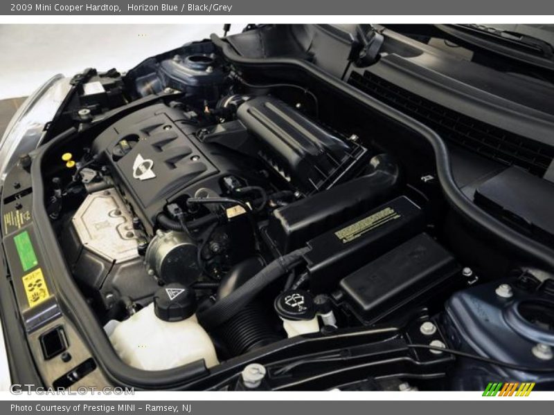 Horizon Blue / Black/Grey 2009 Mini Cooper Hardtop