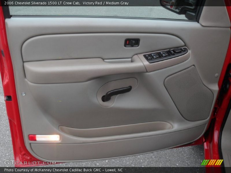 Victory Red / Medium Gray 2006 Chevrolet Silverado 1500 LT Crew Cab