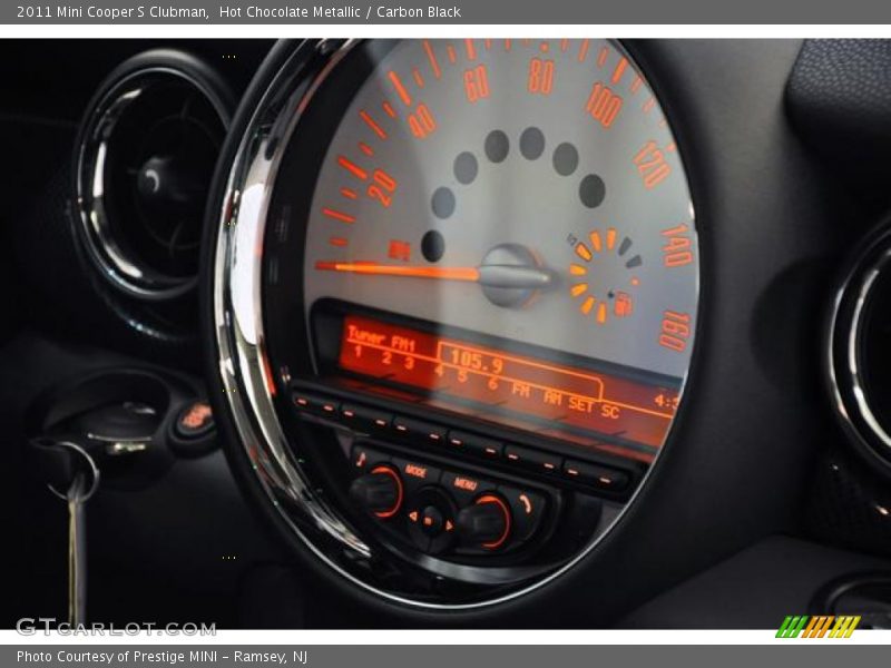Hot Chocolate Metallic / Carbon Black 2011 Mini Cooper S Clubman