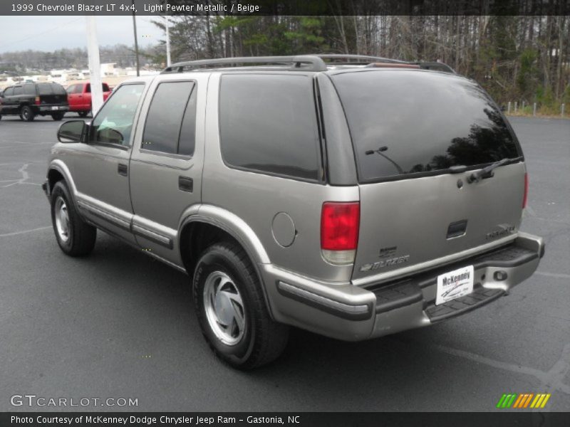 Light Pewter Metallic / Beige 1999 Chevrolet Blazer LT 4x4