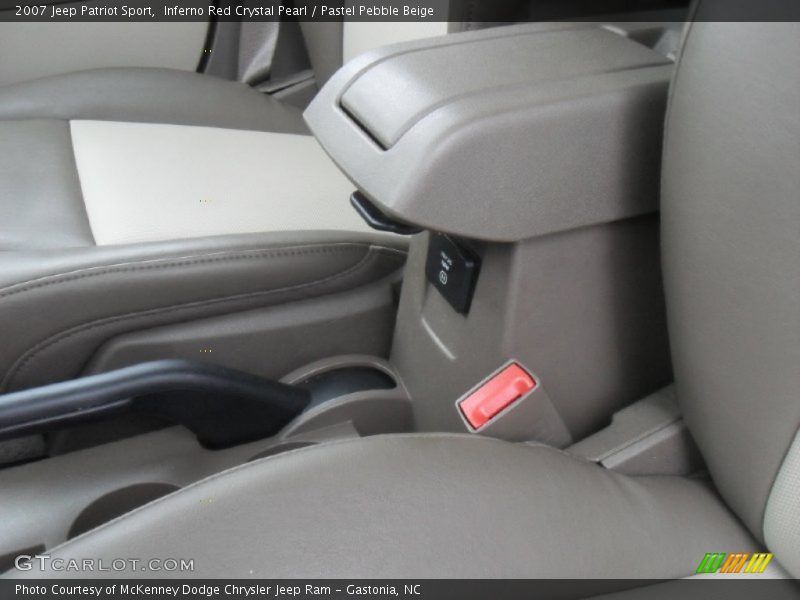 Inferno Red Crystal Pearl / Pastel Pebble Beige 2007 Jeep Patriot Sport