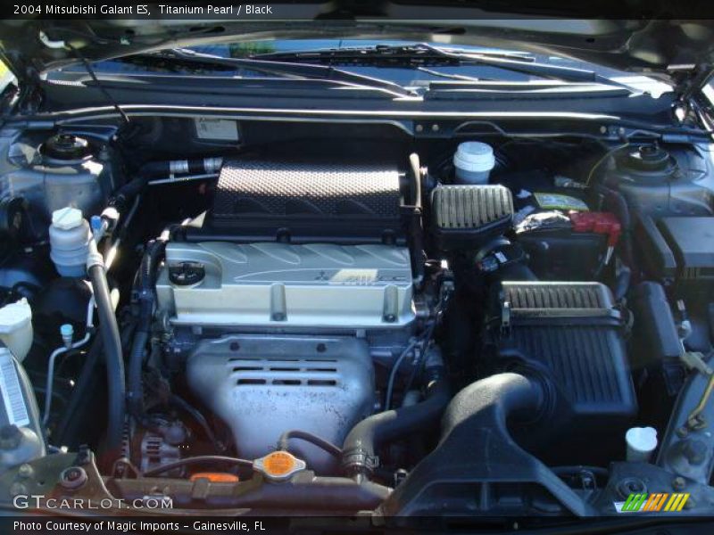 Titanium Pearl / Black 2004 Mitsubishi Galant ES