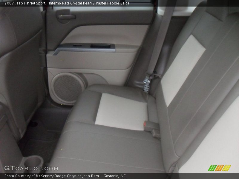 Inferno Red Crystal Pearl / Pastel Pebble Beige 2007 Jeep Patriot Sport
