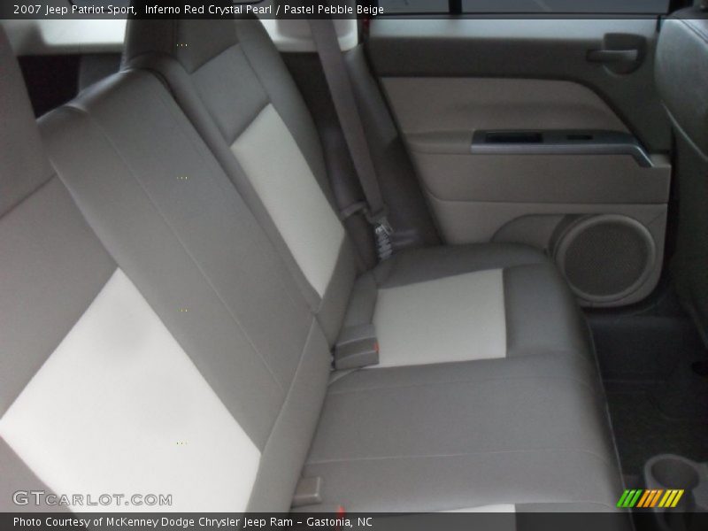 Inferno Red Crystal Pearl / Pastel Pebble Beige 2007 Jeep Patriot Sport