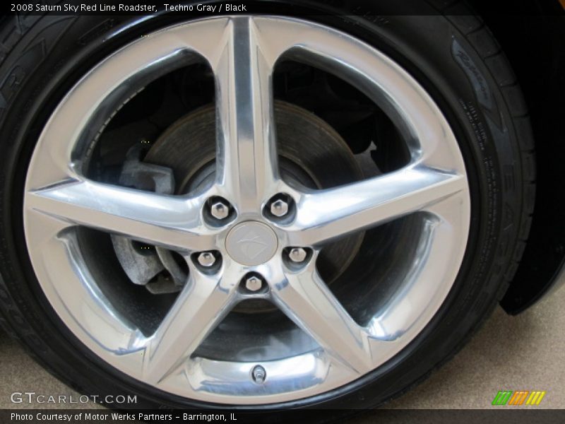  2008 Sky Red Line Roadster Wheel