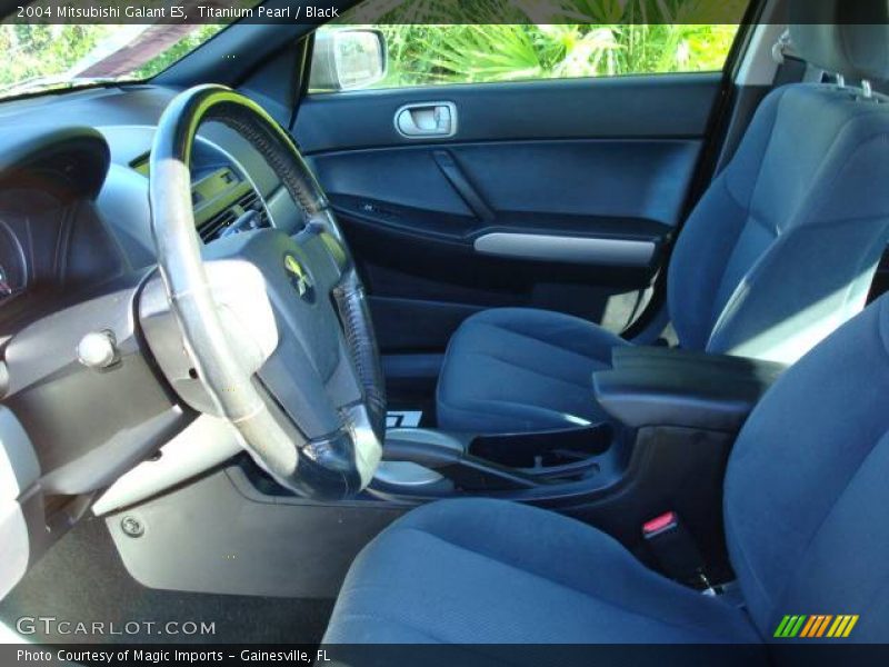 Titanium Pearl / Black 2004 Mitsubishi Galant ES