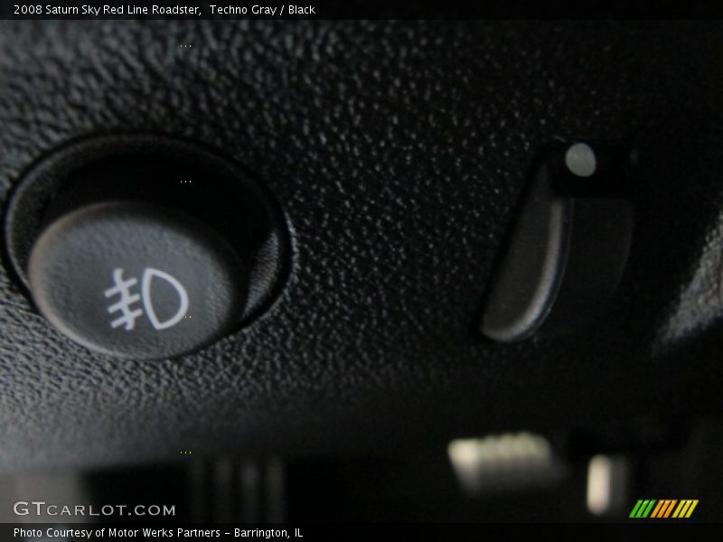 Techno Gray / Black 2008 Saturn Sky Red Line Roadster