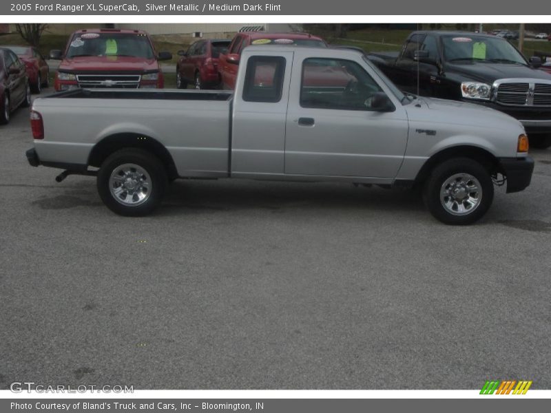 Silver Metallic / Medium Dark Flint 2005 Ford Ranger XL SuperCab