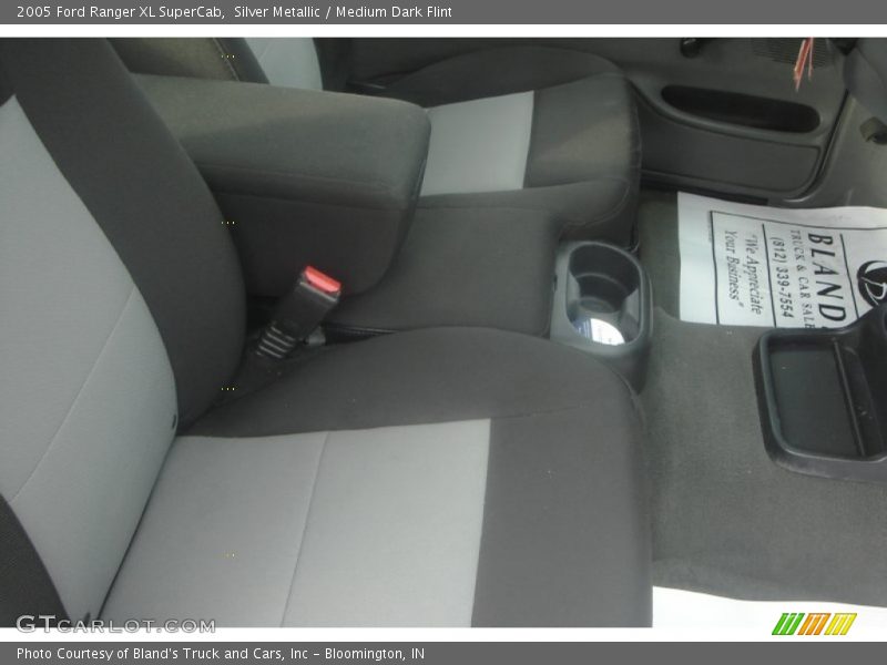 Silver Metallic / Medium Dark Flint 2005 Ford Ranger XL SuperCab