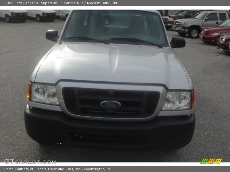 Silver Metallic / Medium Dark Flint 2005 Ford Ranger XL SuperCab