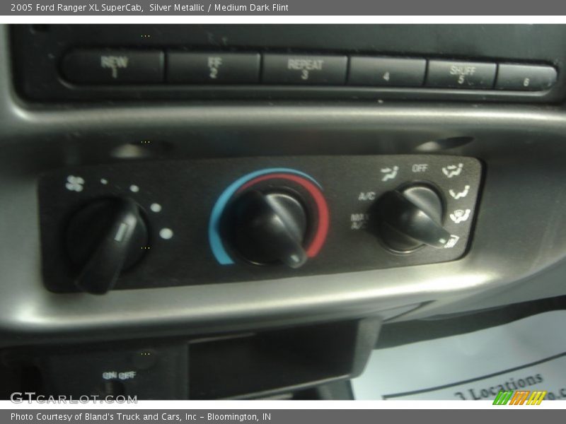Silver Metallic / Medium Dark Flint 2005 Ford Ranger XL SuperCab
