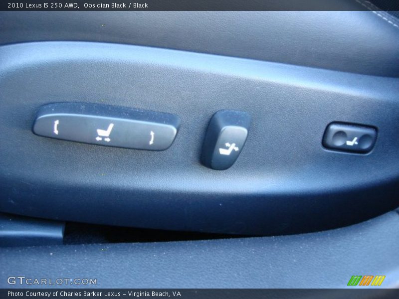 Obsidian Black / Black 2010 Lexus IS 250 AWD