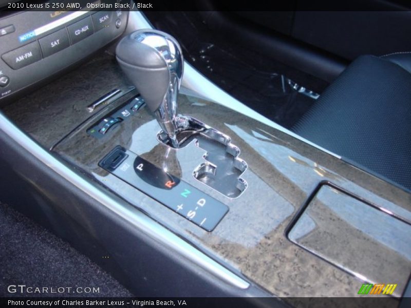 Obsidian Black / Black 2010 Lexus IS 250 AWD