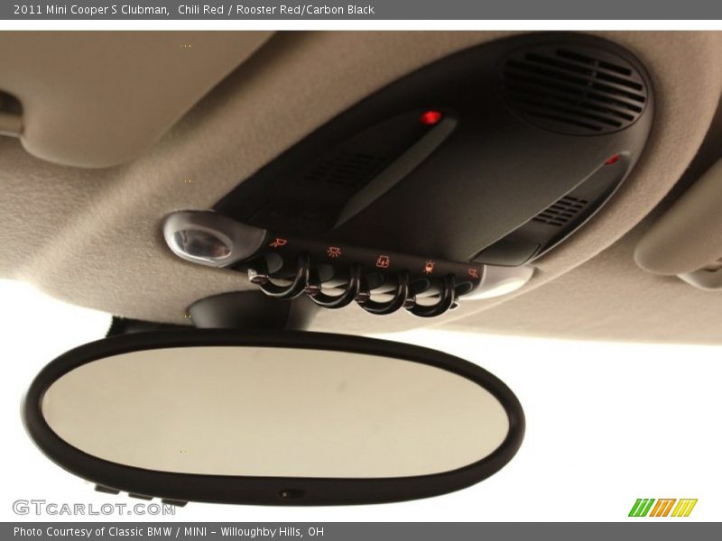 Chili Red / Rooster Red/Carbon Black 2011 Mini Cooper S Clubman