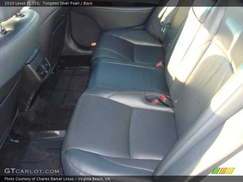 Tungsten Silver Pearl / Black 2010 Lexus ES 350