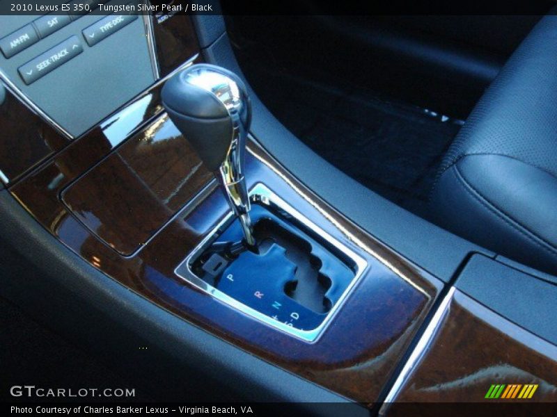 Tungsten Silver Pearl / Black 2010 Lexus ES 350