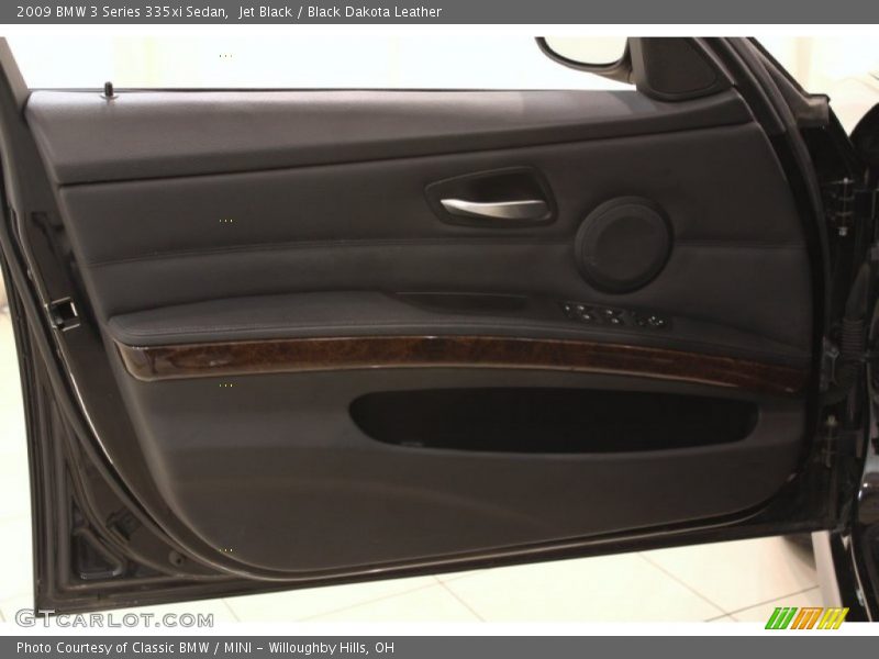 Jet Black / Black Dakota Leather 2009 BMW 3 Series 335xi Sedan