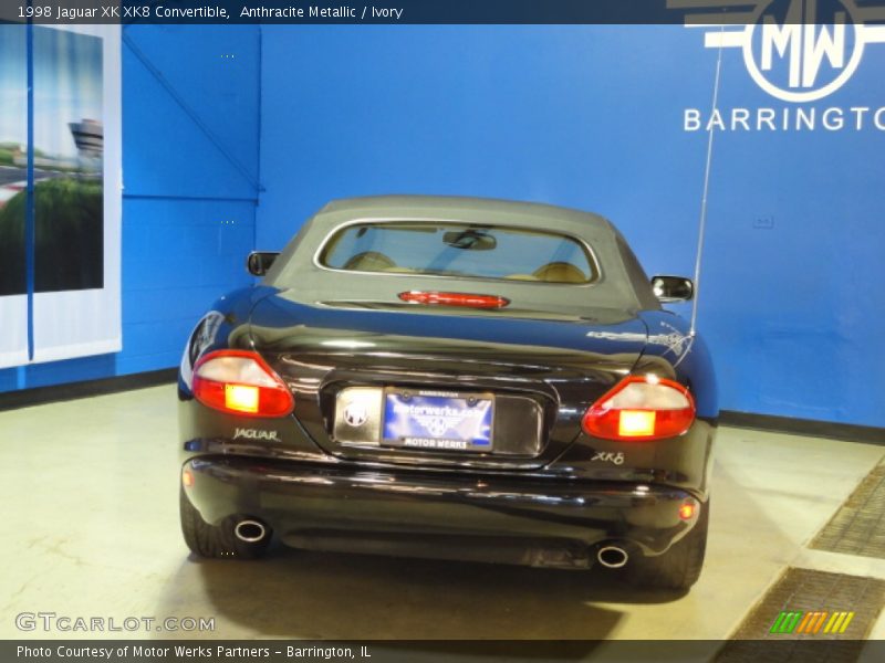 Anthracite Metallic / Ivory 1998 Jaguar XK XK8 Convertible