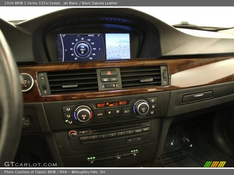 Jet Black / Black Dakota Leather 2009 BMW 3 Series 335xi Sedan
