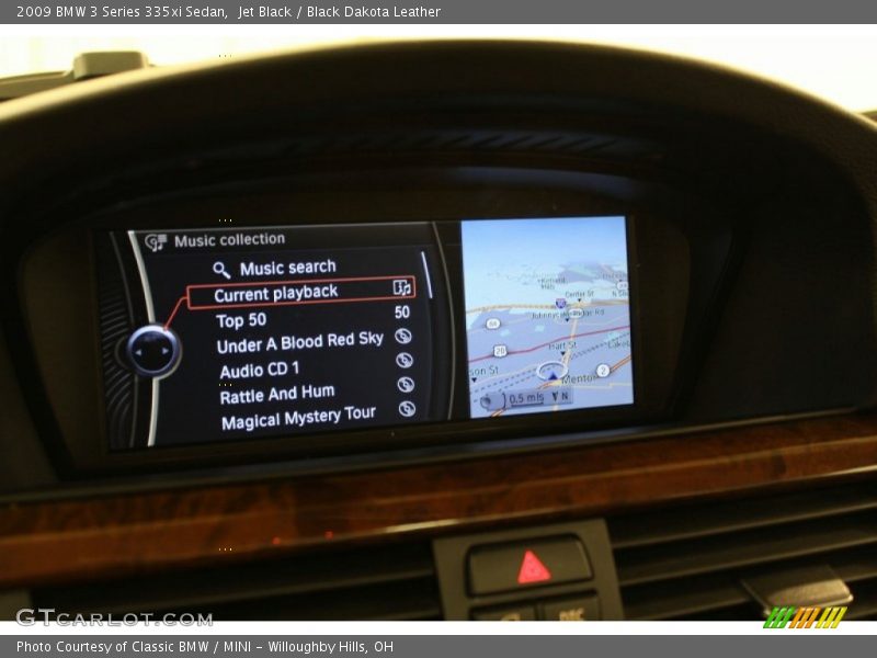 Jet Black / Black Dakota Leather 2009 BMW 3 Series 335xi Sedan