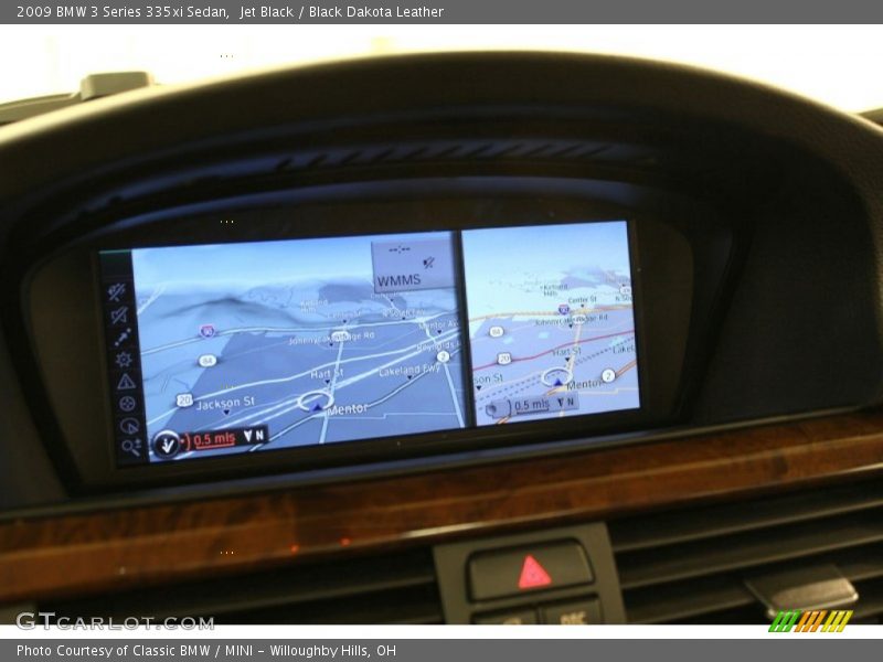 Jet Black / Black Dakota Leather 2009 BMW 3 Series 335xi Sedan