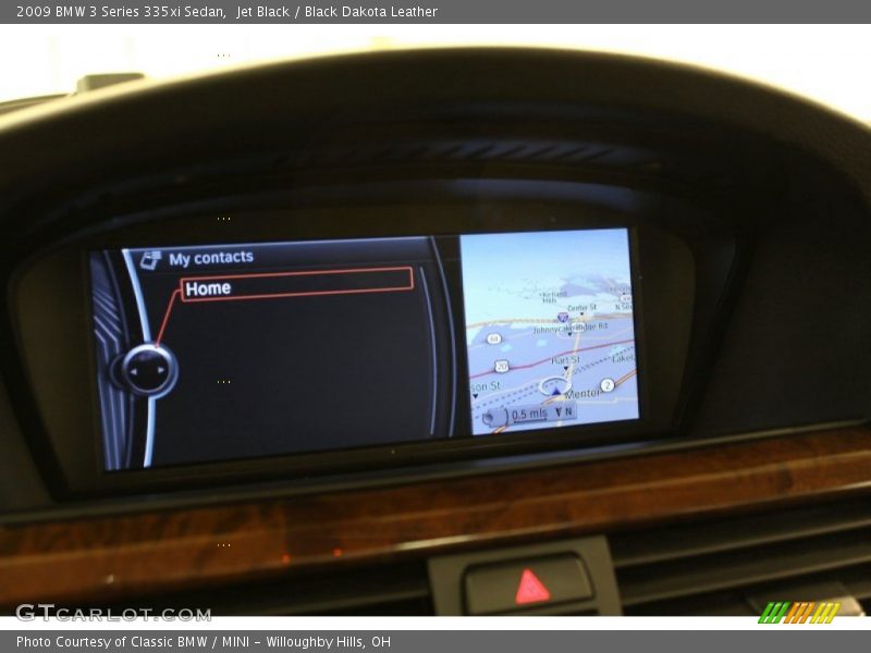 Jet Black / Black Dakota Leather 2009 BMW 3 Series 335xi Sedan