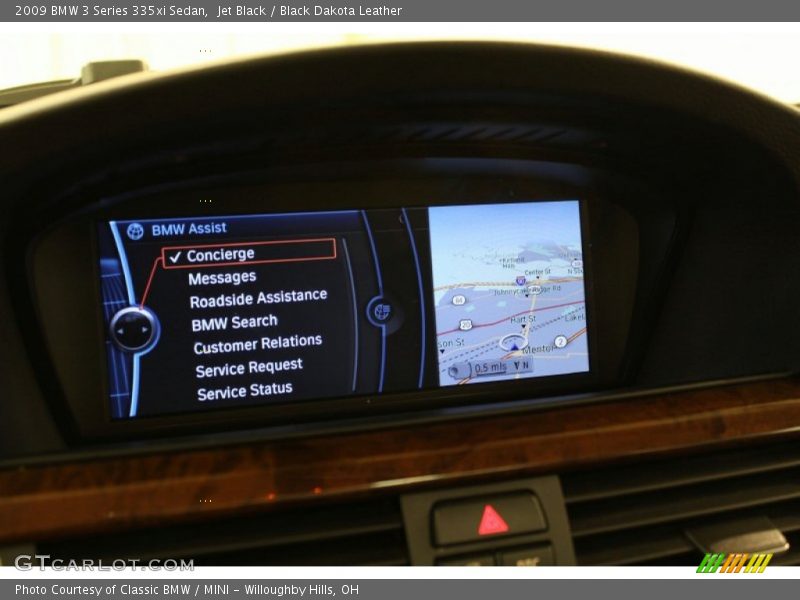 Jet Black / Black Dakota Leather 2009 BMW 3 Series 335xi Sedan