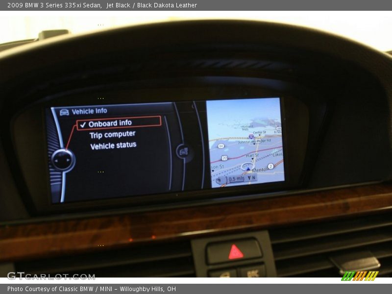 Jet Black / Black Dakota Leather 2009 BMW 3 Series 335xi Sedan