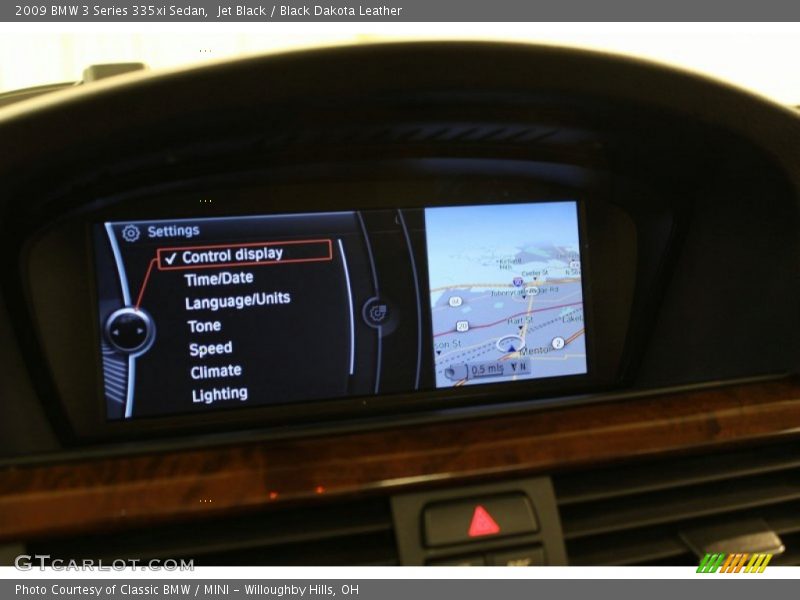 Jet Black / Black Dakota Leather 2009 BMW 3 Series 335xi Sedan