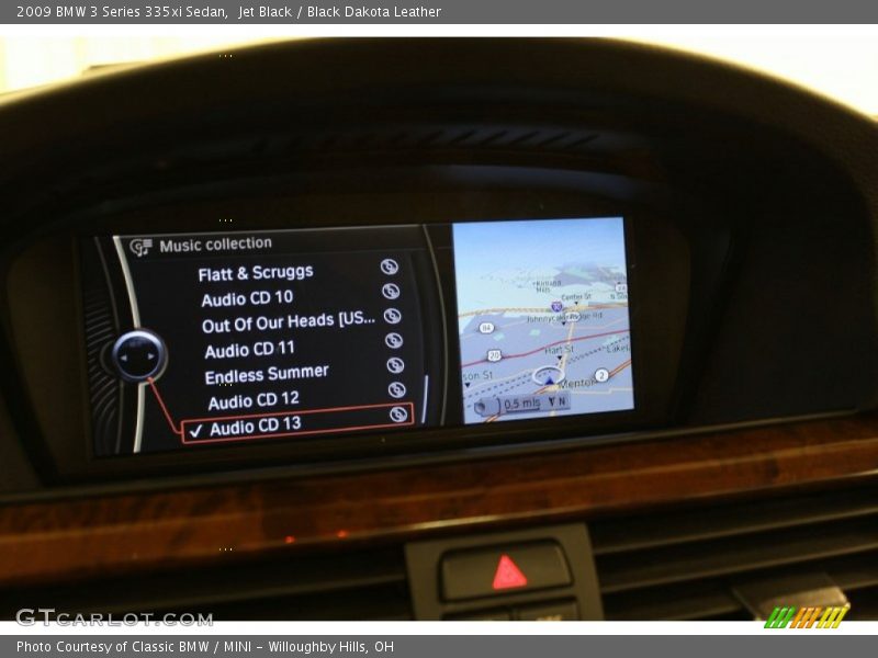 Jet Black / Black Dakota Leather 2009 BMW 3 Series 335xi Sedan