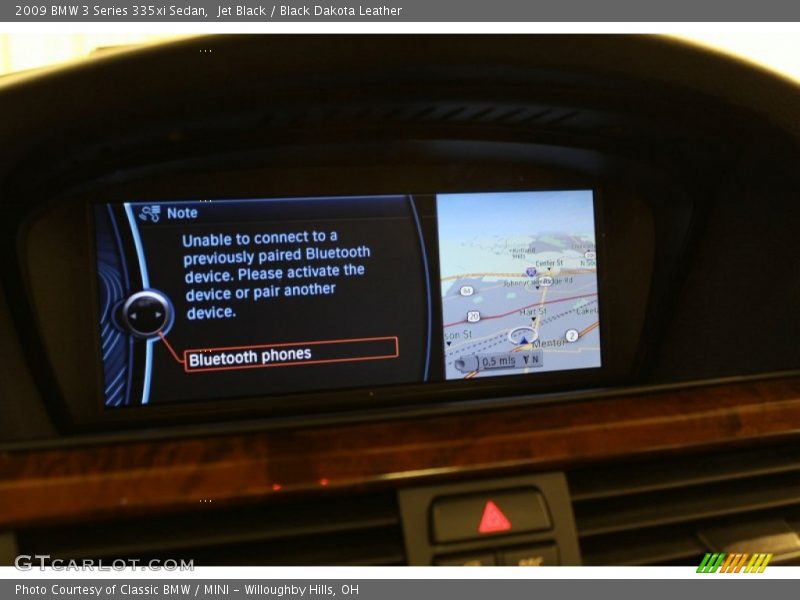 Jet Black / Black Dakota Leather 2009 BMW 3 Series 335xi Sedan