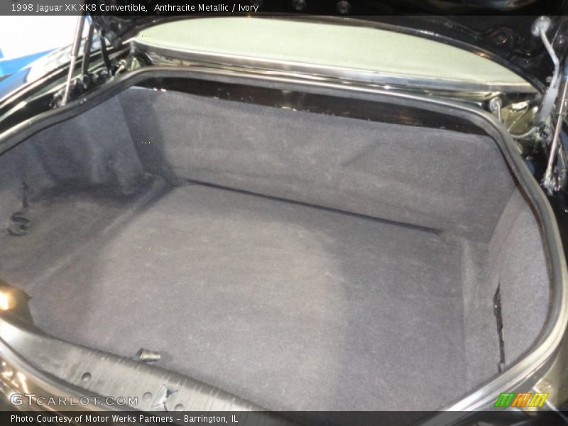 Anthracite Metallic / Ivory 1998 Jaguar XK XK8 Convertible