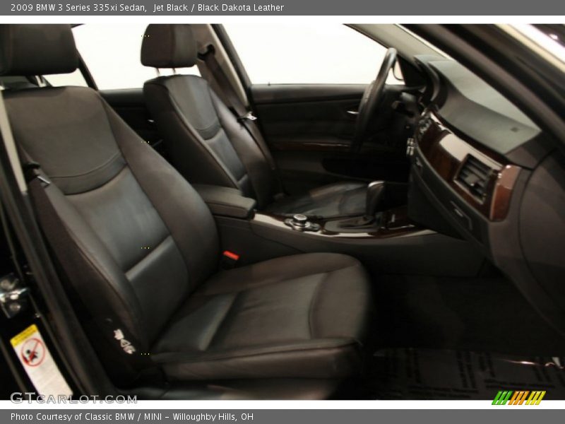 Jet Black / Black Dakota Leather 2009 BMW 3 Series 335xi Sedan