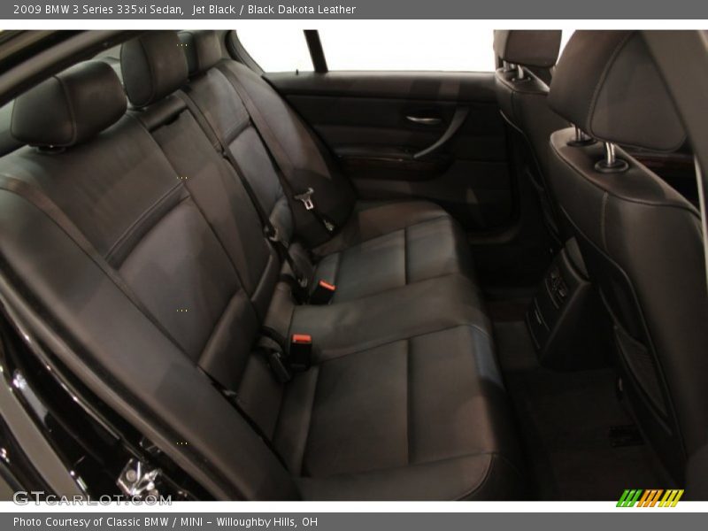 Jet Black / Black Dakota Leather 2009 BMW 3 Series 335xi Sedan