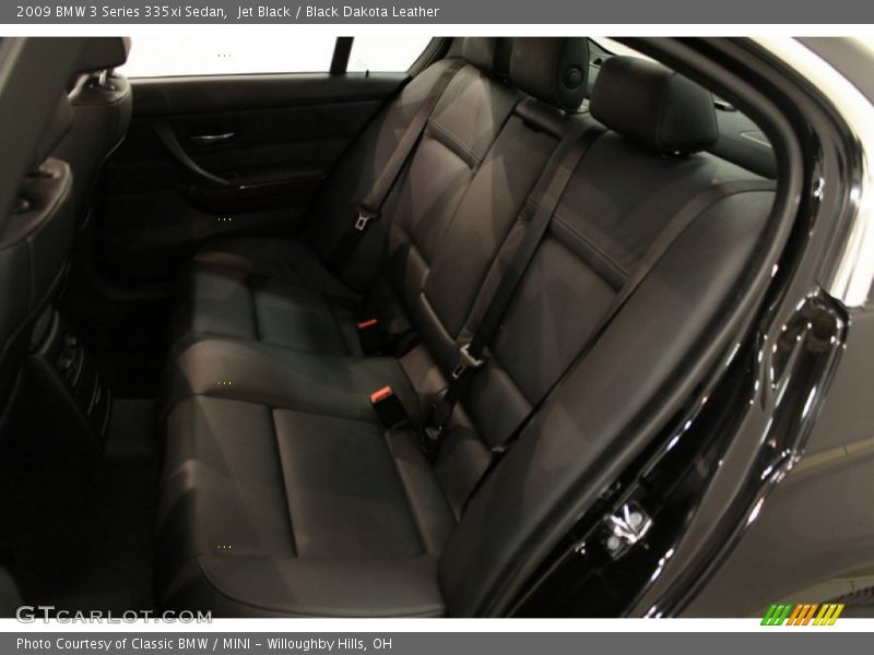 Jet Black / Black Dakota Leather 2009 BMW 3 Series 335xi Sedan